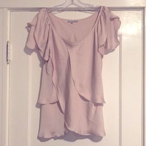 ⭐️ Pale Lilac Flutter Top